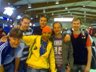 Santulla ja pelaajilla oli hauskaa Virossa!